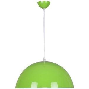 LANGDU Scandinavische eenvoudige kroonluchter Macaron kleur industriële kleine hanglamp moderne hangende verlichtingsarmaturen for keukeneiland eetkamer slaapkamer hal bar woonkamer (Color : Green,