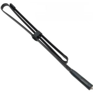 Dual Band VHF UHF 136-520MHz 42.5"" Opvouwbare CS Tactische SMA Vrouwelijke Ham Radio Antenne voor Kenwood Wouxun Baofeng BF-F8HP UV-5R UV-82 BF-888S GT-3 Handheld Ham Twee Manier Radio Walkie Talkie