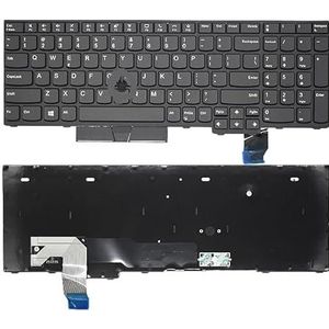 Russisch toetsenbord met achtergrondverlichting voor Thinkpad L15 Gen1 Gen2 T15P P15V GEN1/2 5N20W68226 5N20W68316 5N20W68244 5N20W68233(US With Hole)