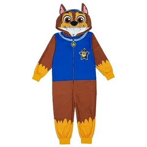 Paw Patrol Unisex Kinderen Multikleurige Onesie | Ga op Heroïsche Avonturen met dit Chase Karakter Kostuum Pyjama | Perfect voor Spelen, Verkennen en Gezellige Nachten | Ontworpen voor Ultiem Comfort