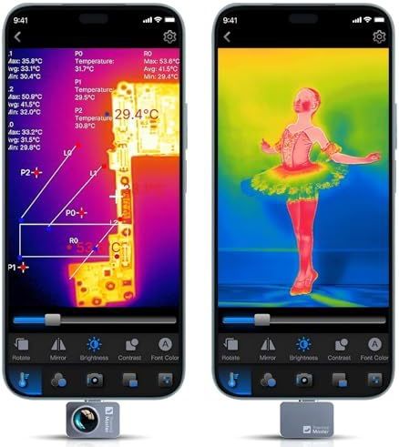 Thermal Master P2 Pro - Warmtebeeldcamera - Infrarood - 256 x 192 Resolutie - 15x Zoom