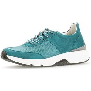 Gabor Lage sneakers voor dames, Turquoise 32, 35 EU