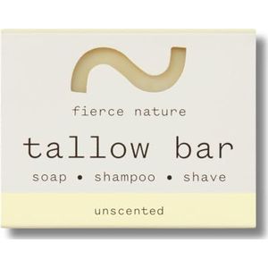 Fierce Nature - Pure Biologische talgzeep (ongeparfumeerd) - 80g