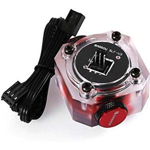 Barrow G1/4"" Flow Meter met 3-Pin RPM, Zwart