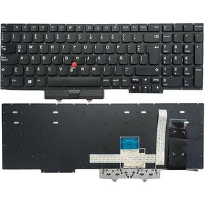 Voor Lenovo voor ThinkPad E15 voor Gen 1 voor GEN 2 (Type 20T8 20T9 20TD 20TE) Amerikaans/Spaans/Frans AZERTY/Latijns laptoptoetsenbord 01XY010(Gen 2 LA No backlit)