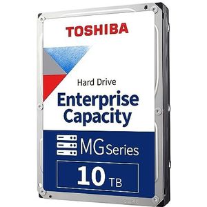 Toshiba 8TB Enterprise Internal Hard Drive – MG Series 3.5' SATA HDD Mainstream server and storage, 24/7 Reliable Operation, Hyperscale and cloud storage (MG08ACA16TE)