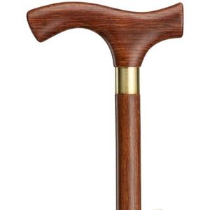 mobiliteitshulpmiddel, Klassieke en praktische wandelstok for ouderen, duurzame houten antislip, Omic Bird-Back grip(A,87Cm(Use Height 165 170Cm))