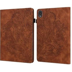 Tablet hoes Voor Lenovo Tab M8 HD/TAB M8 FHD/TAB M8 3RD GEN 8.0 Inch & Motorola Moto Tab G20 PEACOCK INGELOOISTE PATTERION TPU + PU Lederen Tablet Case Tablet hoes