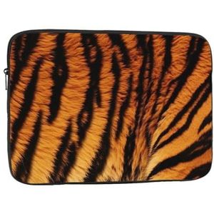 Tijger Gestreepte Patroon Laptop Case Laptop Sleeve Laptop Tas Shockproof Beschermende Aktetas Dragen Laptop Cover 15 inch