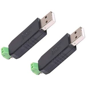 2pcs USB to RS485 485 Converter Adapter Support Win7 XP Vista Linux Mac OS