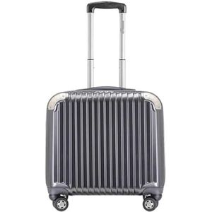 Bagage Koffer Reiskoffer Hardside Uitbreidbaar Spinnerwiel ABS-bagage, TSA-sloten PC Lichtgewicht Koffers Trolley Koffer Handbagage (Color : C, Size : 18in)