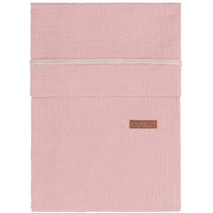 Baby's Only Baby dekbedovertrek ledikant - baby deken Breeze - Oud Roze - 100x135 cm - 100% katoen