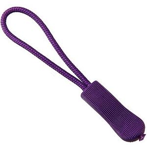 Ritssluiting, ritstrekkoord, Duurzame 10-100 stuks kleur touwtrek, kledingtas tactische rugzak ritssluiting, hoofdkoordriem Lariat-schuifregelaar(Purple Puller,10Pcs)