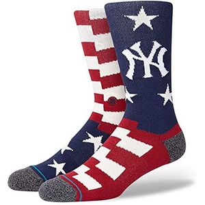 Stance Men's MLB New York Yankees Brigade NY 2 Socks Blue L