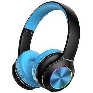 PowerLocus - Draadloze Bluetooth-hoofdtelefoon - Voor Kinderen - Met LED-verlichting - HD-stereo - USB-C Snel Opladen
