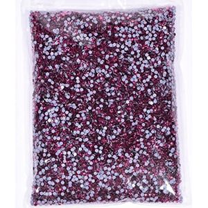 14400 Pcs/Bulk Groot Pakket SS6-SS20 Glitter Kristallen Steentjes Glas Strass Voor-Rose, SS20-14400pcs
