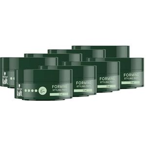 TAFT Haarstylingpasta voor onvoltooide looks, 8 x 75 ml, veganistisch, mat, vochtbestendig, verzachting, voedend, hydraterend