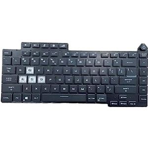 Laptop Toetsenbord Voor For ASUS For ROG Strix SCAR 15 G532LV G532LW G532LWS Colour Zwart Verenigde Staten Lay-out Year 2021