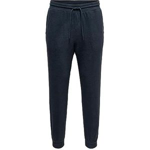 Only & Sons Nikolai Fleece Joggers Large (Navy), Donkere marine, L