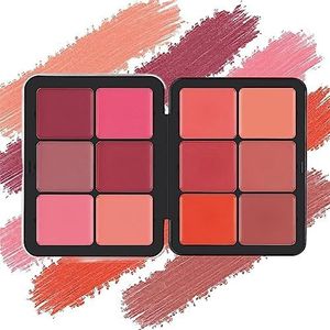 12 Colors Carla's Secret Concealer Palette, Cream Concealer Foundation Palette, Waterproof, Long-Wearing Full Coverage for Flawless Skin, Makeup Blush for All Skin Types (C)