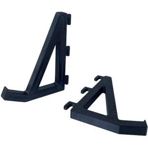 ZEPFJHE 40mm Ruimtebesparende Pegboard Hook Set voor Toetsenborden en Controller Opslag in Studie Of Werkruimtes