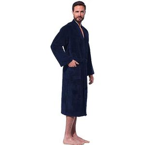 Ochtendster Kimono badjas Adam voor heren kuitlengte