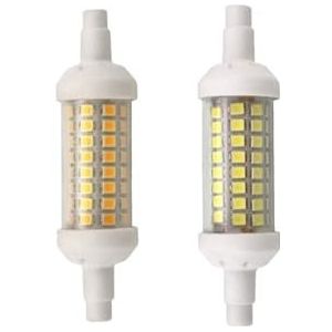 LED-maïslamp 1PCS R7S LED Lamp 78mm 118mm 135mm 80 Leds 144 Leds LED Spaarlamp vervangen 80w 100w 120w Halogeenlamp voor Thuisgarage Magazijn(Color:9w 80 leds,Size:Cold White)