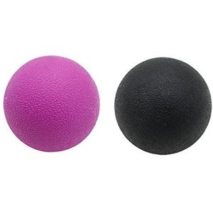 Deep Tissue Lacrosse Myofascial Massage Bal voor Achterhals Zwart Paars