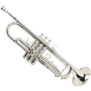 beginners trompet Bes Trompet Vernikkeld Zilver Muziekinstrument Beginners Professioneel Trompet Muziekinstrument