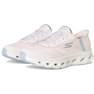 Skechers Go Walk Glide Step 2.0 Belah Hands Free Slip-ins Sneakers voor dames, lichtroze, 35 EU