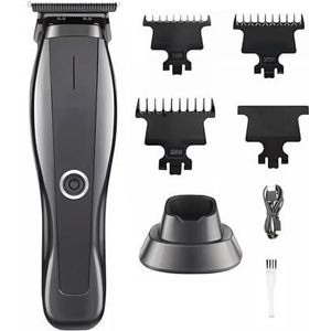 Tondeuse voor mannen, snelle tondeuse kappersmachine met oplaadstandaard, draadloze haarsnijmachine