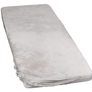 Moon Hoeslaken kasjmier touch, hoeslaken ca. 180x200 cm met superzacht oppervlak - taupe