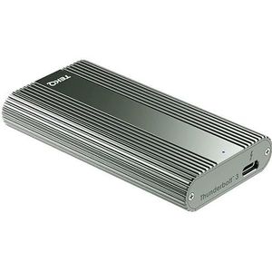 TEKQ [Intel Certified] 4 TB Thunderbolt 3 externe draagbare SSD, busvoeding, lezen tot 2800 MB/s, schrijven tot 2300 MB/s, (compatibel met Thunderbolt 4- en USB 4-apparaten)