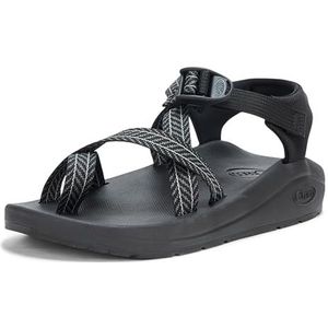 Chaco Cushz Toe-Loop herensandalen, zwart (rond black), maat 44