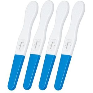 EUROPAPA® Verpakking met 1/2/3/4 zwangerschapstest, nauwkeurigheid meer dan 99%, gevoeligheid 25 mlU/ml, snelle detectie in 5 minuten, zelftest HCG