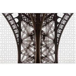 Puzzel 1000 Stukjes Eiffeltoren Parijs Details Een Pijler Puzzel Voor Kinderen Vrienden Speciale Puzzel Voor Volwassenen Familiespellen Moei