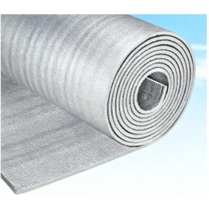 HUFIREHU Folie Isolatie Warmtereflecterende Warmteradiator Isolatie Folie Radiator Reflecterende Folie Isolatiematerialen Voor Daken Muren En Vloeren Warmtebehoud(900cm/354.3in,2.5cm/0.98in)