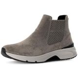 Gabor - Rollingsoft - Chelsea-boots - Taupe - Sleehak - Ritssluiting