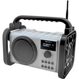 Soundmaster - DAB80 - Bouwradio - Grijs - DAB/UKW - Bluetooth - Li-Ion Accu