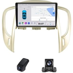 Autoradio 2 Din met Carplay Android Auto Wireless Geldt voor Buick LaCrosse 2009-2013 9inch touchscreen Bluetooth Stereo Auto, FM-radio RDS Radio/AM Wifi achteruitrijcamera geldt(NF-1)