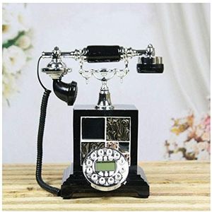 Telefoon Zwart Europese Telefoon Vast Thuis Vast Retro Telefoon Creatief Vintage Antiek Mode