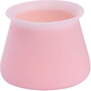 Castor Cups 24 stks/set siliconen meubels been caps vloer beschermer cover tafel voeten pads voor bank stoel benen bodem anti-slip tafel been huismeubilair bekers (kleur: roze, maat: 24 stuks)