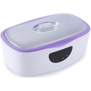 RVUEM Paraffin Wax Warmer Kit, Professional Large Capacity 4000ml Paraffin Wax Heater, Home Paraffin Wax Machine, with LED Touch Control, for Hand and Feet Moisturizing,Purper