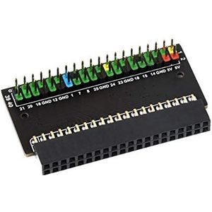 Past op Raspberry Pi 400 GPIO Header Adapter, Header Expansion HAT Module