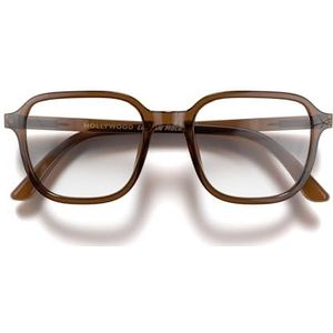 London Mole® Hollywood leesbril | Coole vierkante lezers | Heren dames unisex | Veer scharnieren