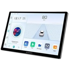 Ainavi 13,1 inch universeel compatibel met Toyota/Honda/VW/Kia/Jeep/Peugeot/Nissan autoradio Carplay Android Auto multimediaspeler(X3 4G 32G Style A)