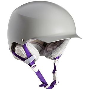 Bern Muse Ski Snow Helmet Satin Grey + Boa SW04ESGRY Large Medium