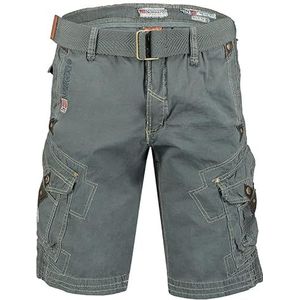 Geographical Norway Cargo short voor heren, bermuda, korte broek, voor in de zomer, blauw, M