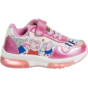 CERDÁ LIFE'S LITTLE MOMENTS Sportieve pvc-zool met Peppa Pig lampjes voor meisjes, Roze, 26 EU