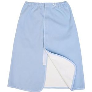 Aanpasbare urinemonster Verstelbare incontinentie-bedrok, waterdicht, wasbaar en herbruikbaar, veelkleurig (M, L, XL)(Blue-cotton,L)